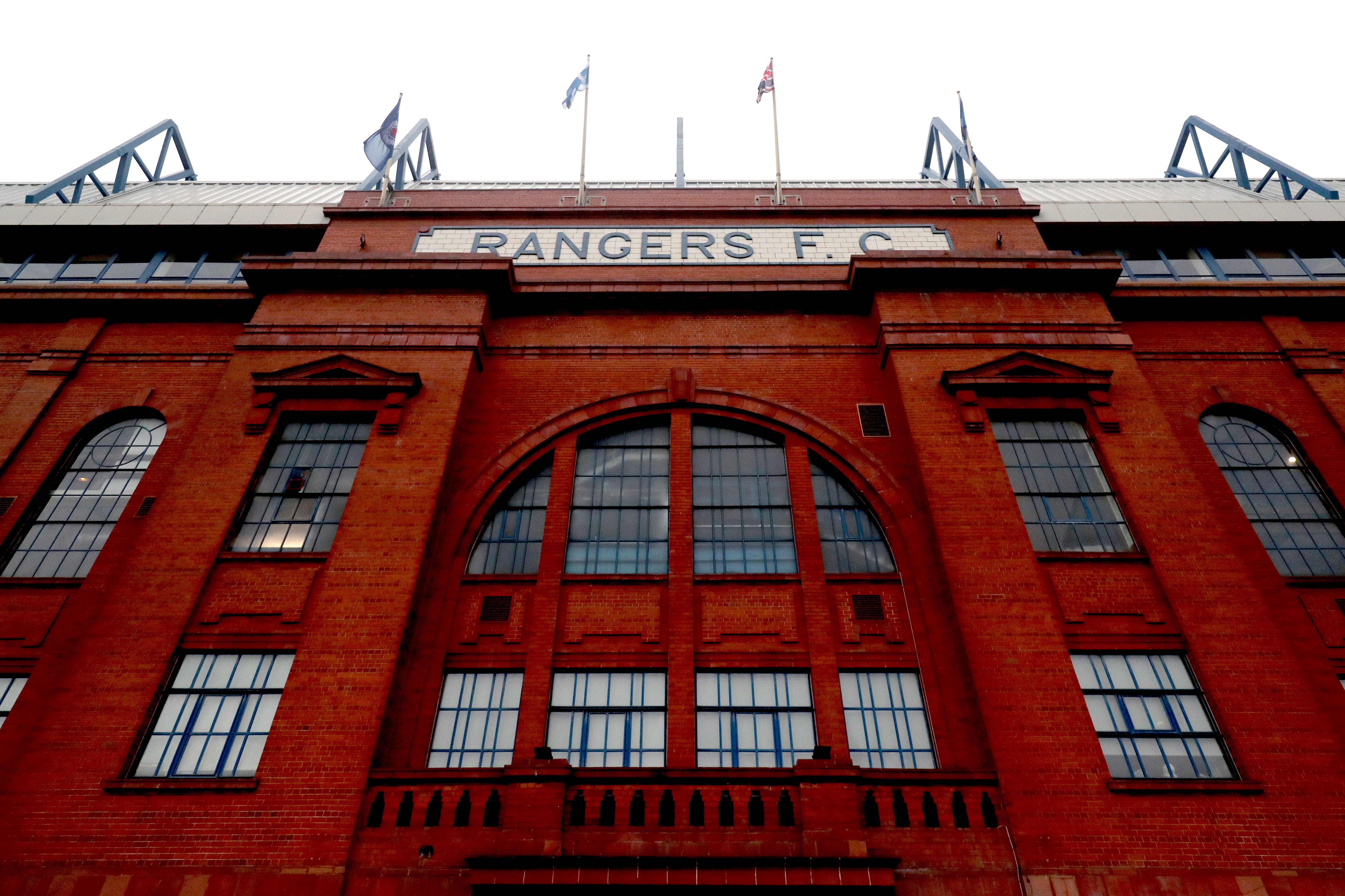 The incident happened during an Old Firm game at Ibrox last year (Jane Barlow/PA)