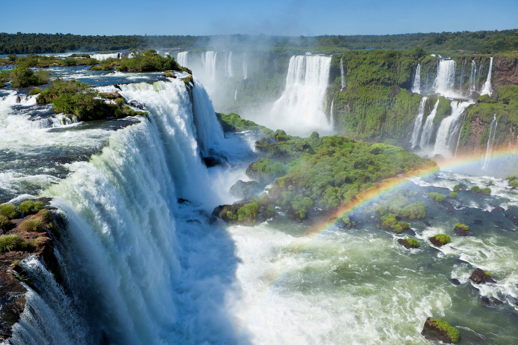 The Iguaçu Falls, Brazil