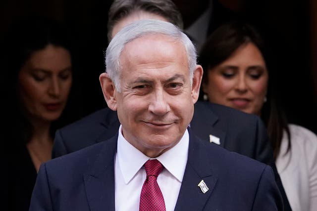 <p>Benjamin Netanyahu </p>