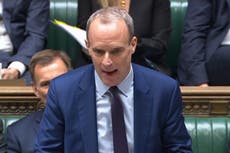 Dominic Raab faces calls to apologise to rape victims who were ‘denied justice’ because of his ‘failures’