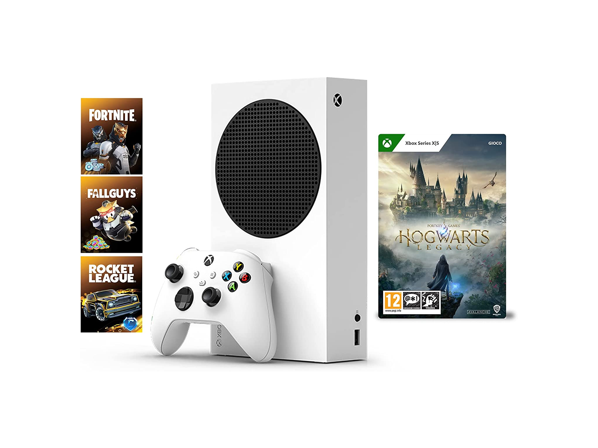 Pack Xbox Series S + 3 jeux (Rocket League, Fallguys et Fortnite) -  Compatible 4K HDR - Cdiscount Jeux vidéo