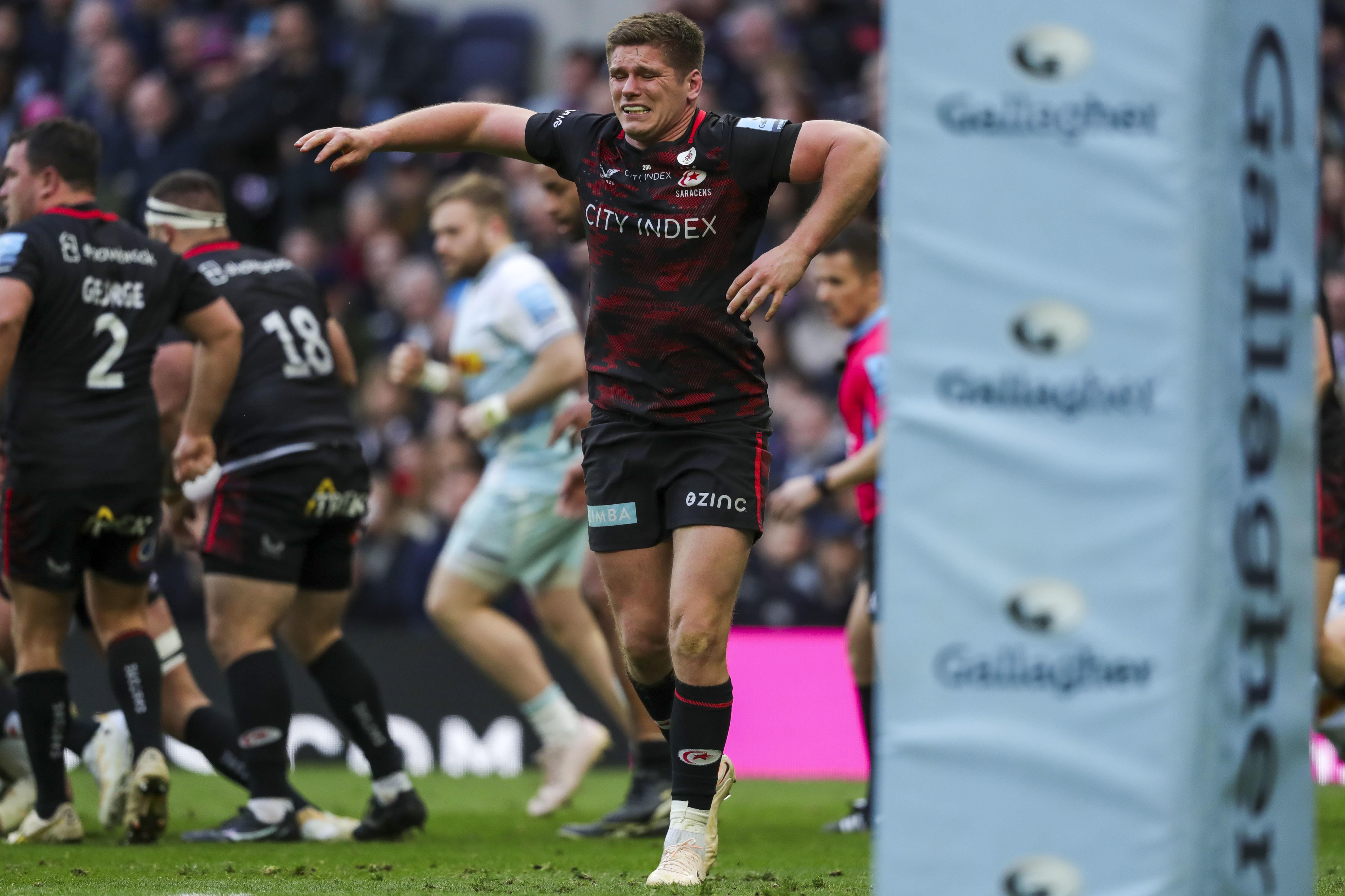 Saracens relatively optimistic Owen Farrell will be fit for Ospreys clash The Independent