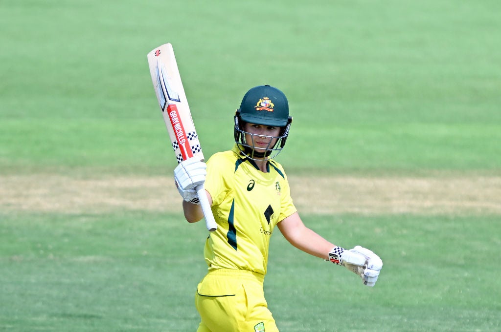 Litchfield hit back-to-back half-centuries in recent ODI’s against Pakistan