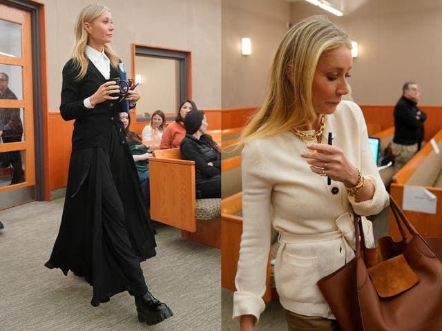 <p>Gwyneth Paltrow is currently testifying in court</p>