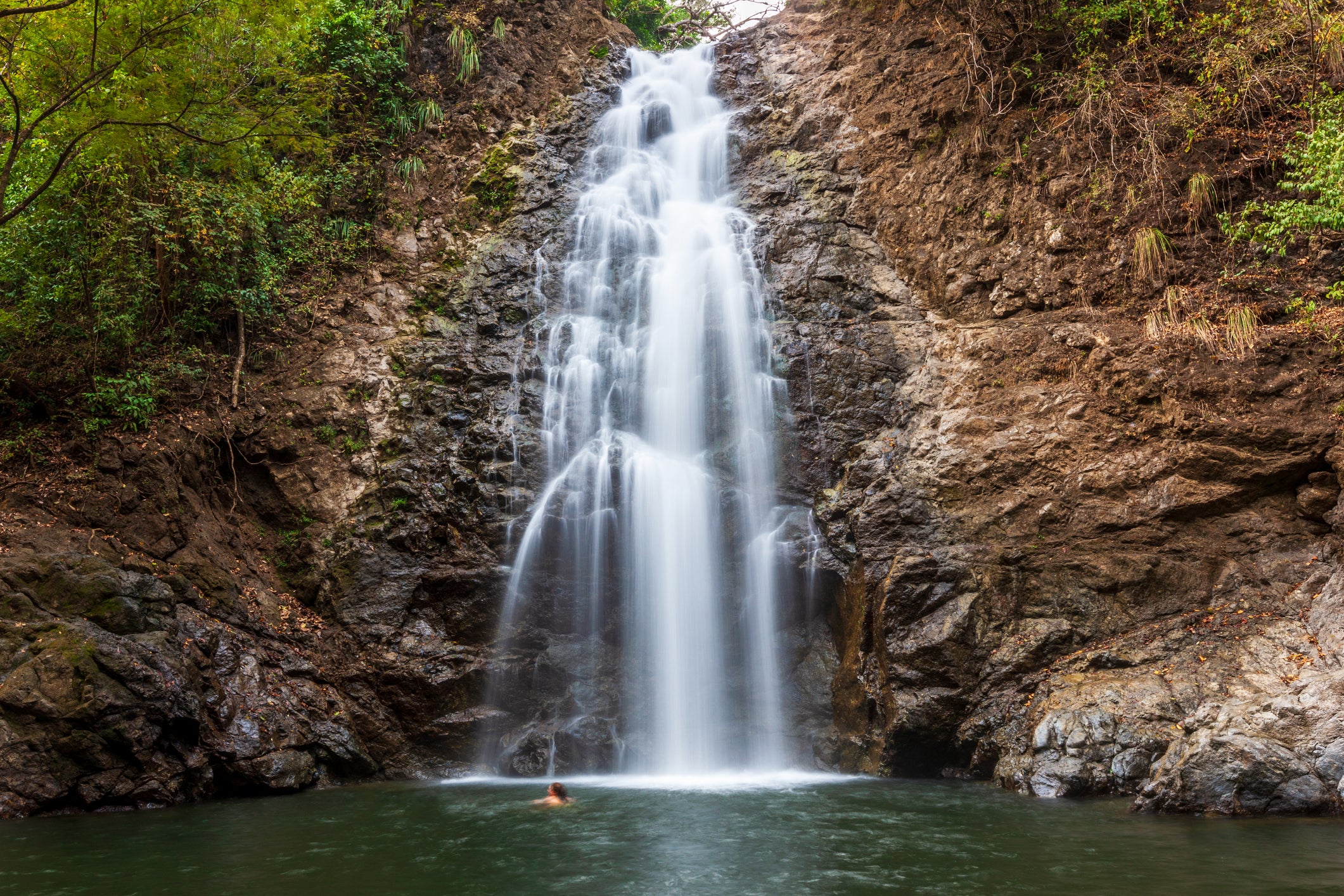 The Montezuma Waterfalls in Nicoya, Costa Rica