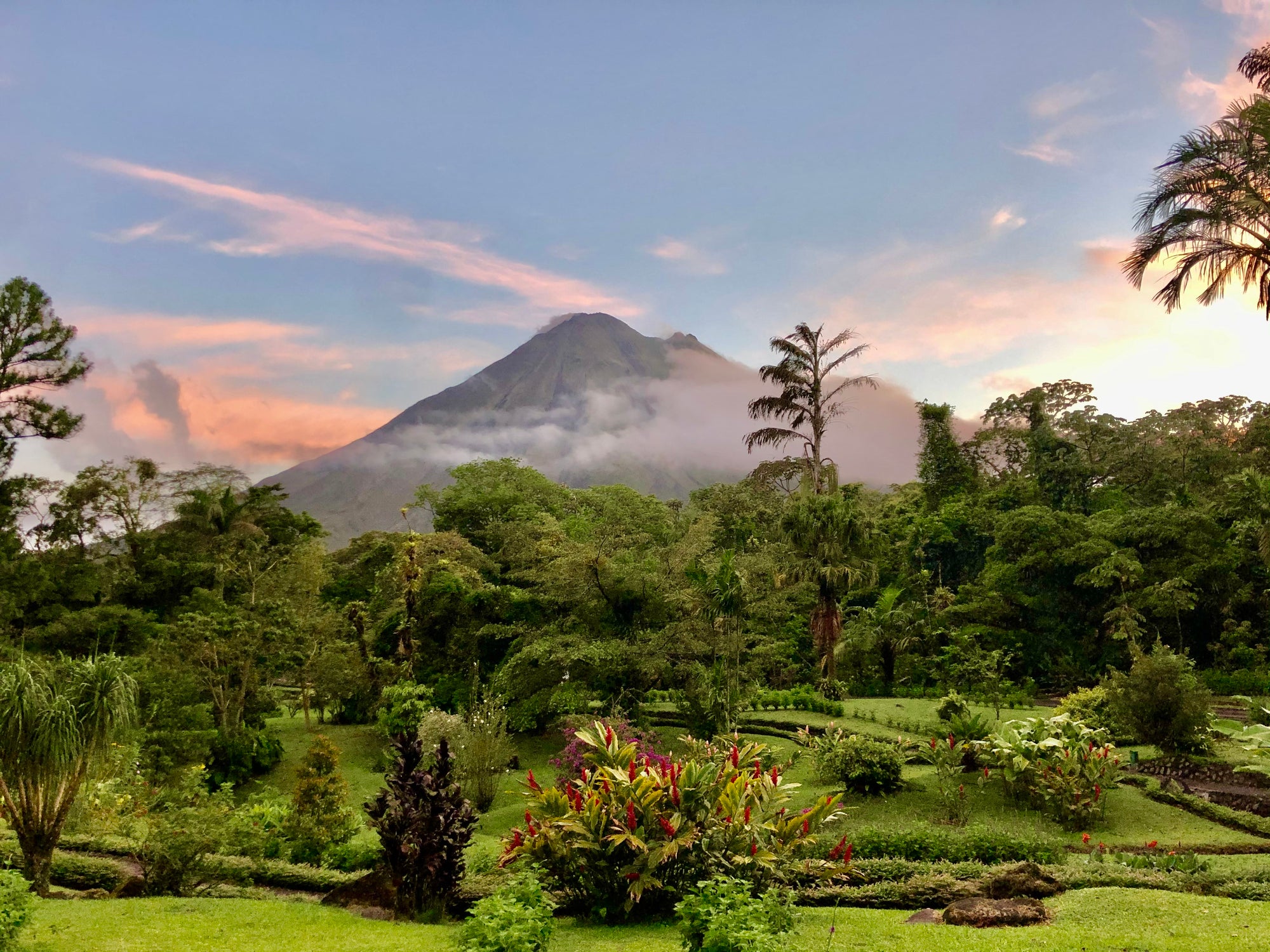 Arenal volcano in Costa Rica