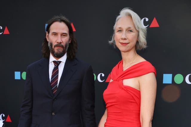 <p>Alexandra Grant makes rare comments about relationship with Keanu Reeves</p>