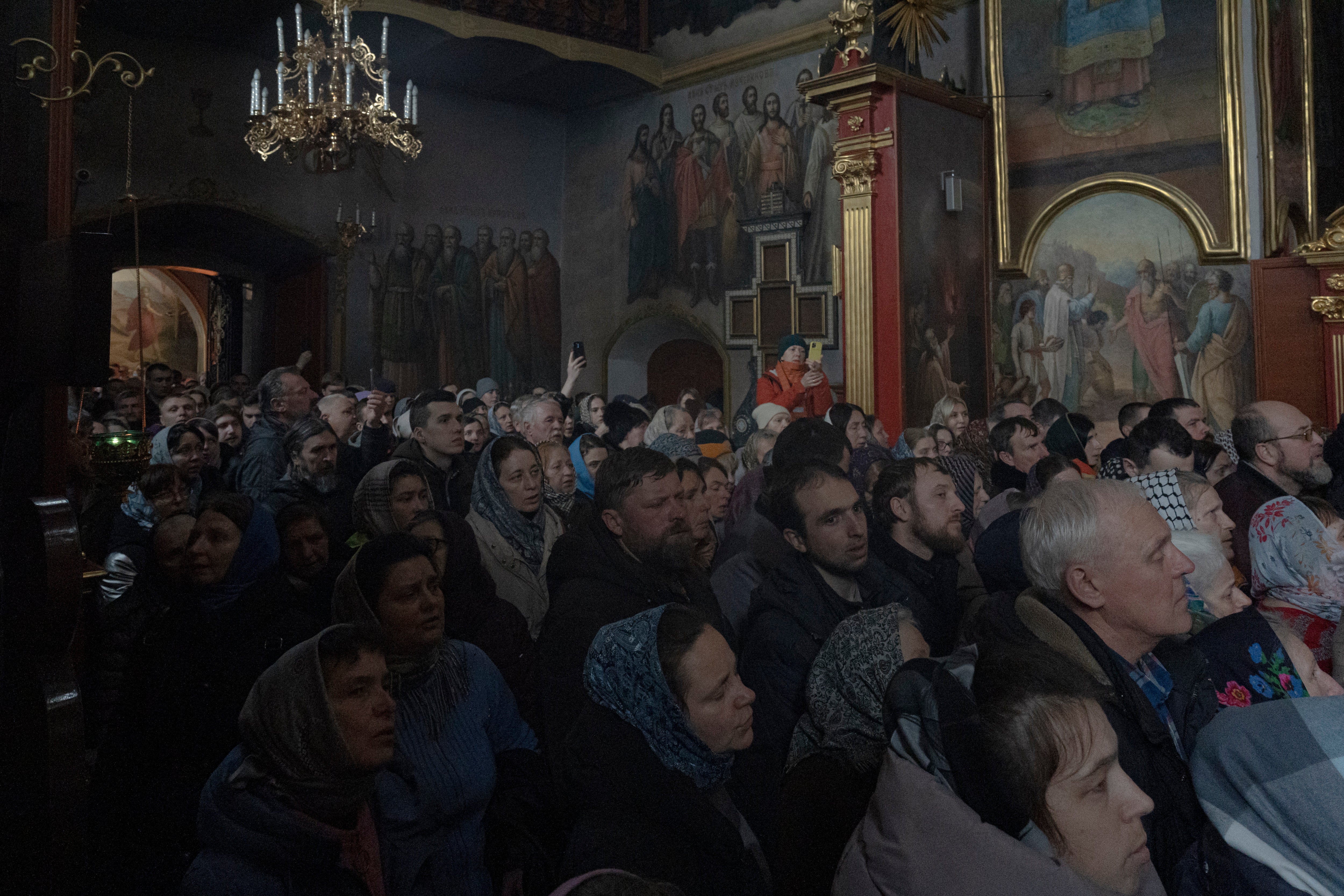 Russia Ukraine War Monastery