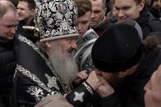 Ukrainian cleric in court amid dispute over Kyiv monastery
