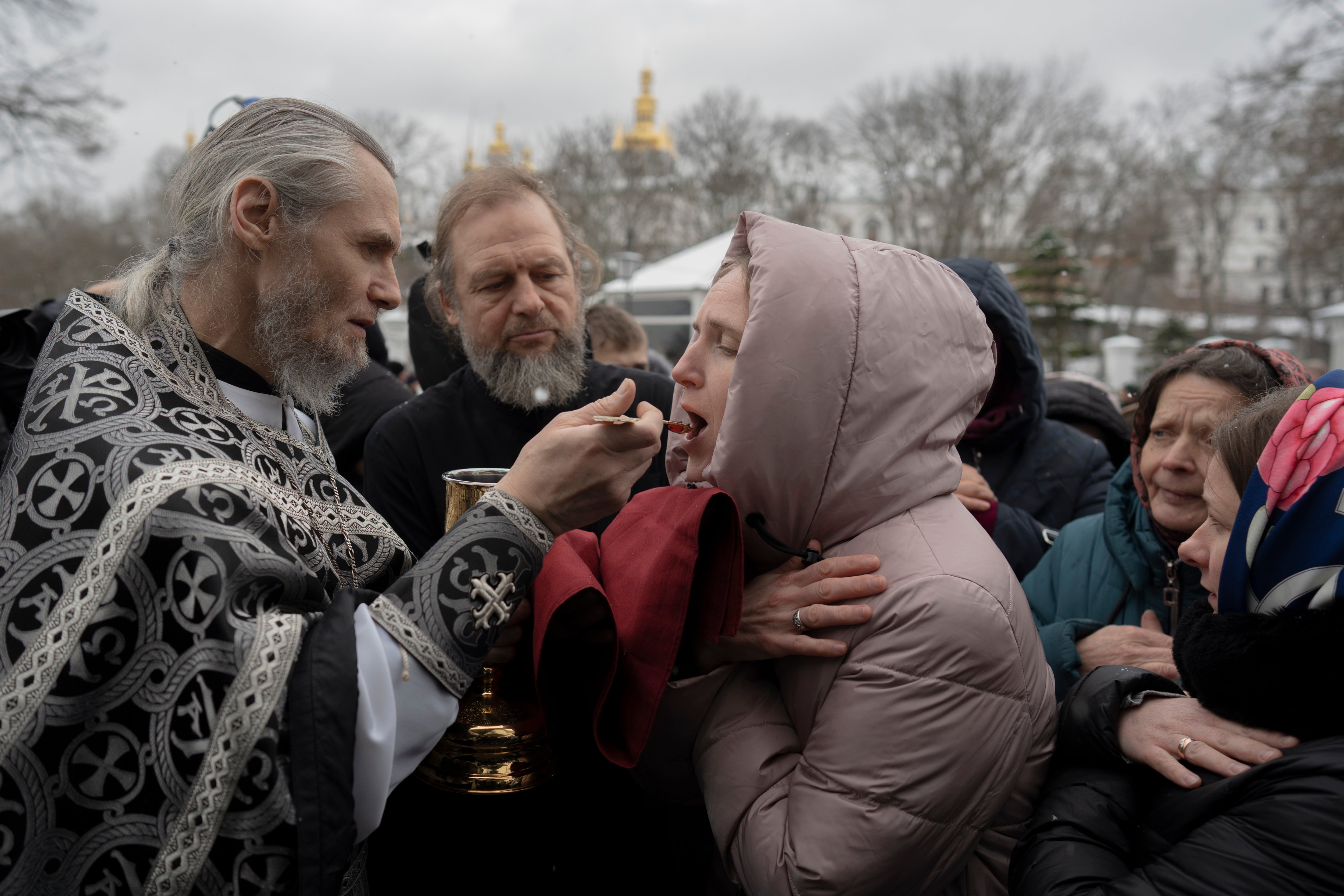 Russia Ukraine War Monastery