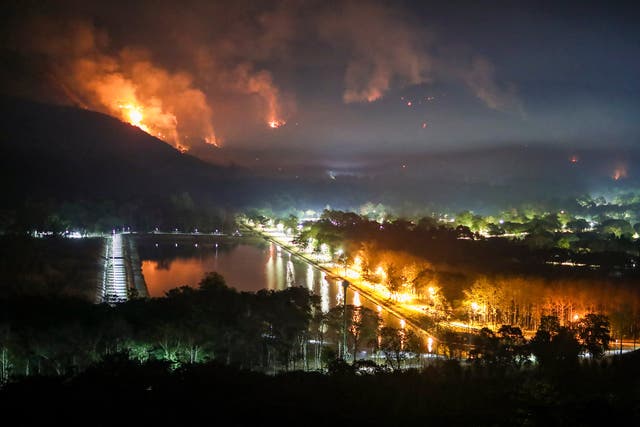 Thailand Wildfires