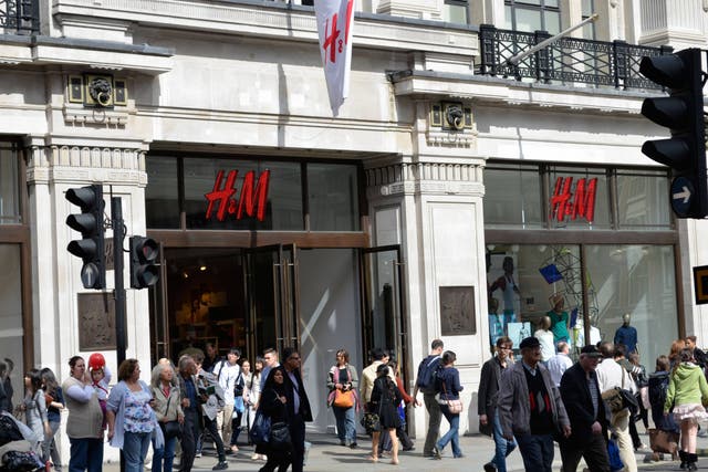 H&M warned that cold weather has delayed demand for spring ranges in many of its markets (Alamy/PA)