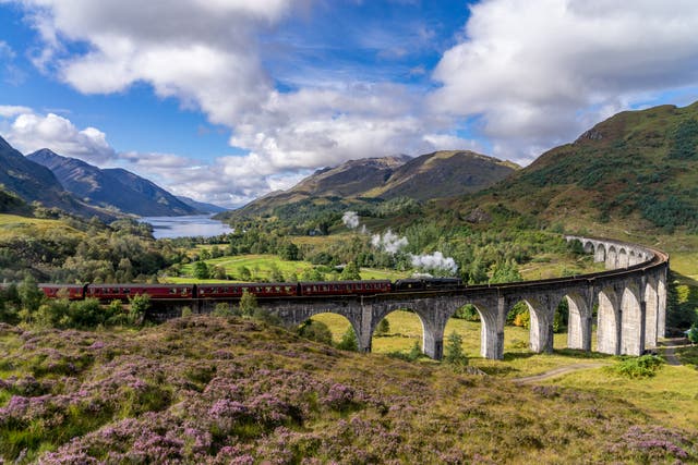 <p>Best in class: Glenfinnan railway viaduct in Scotland</p>