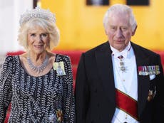 Camilla pays tribute to predecessors during first state visit as Queen Consort