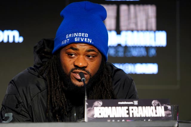 Jermaine Franklin trained with Tyson Fury last year (Zac Goodwin/PA)