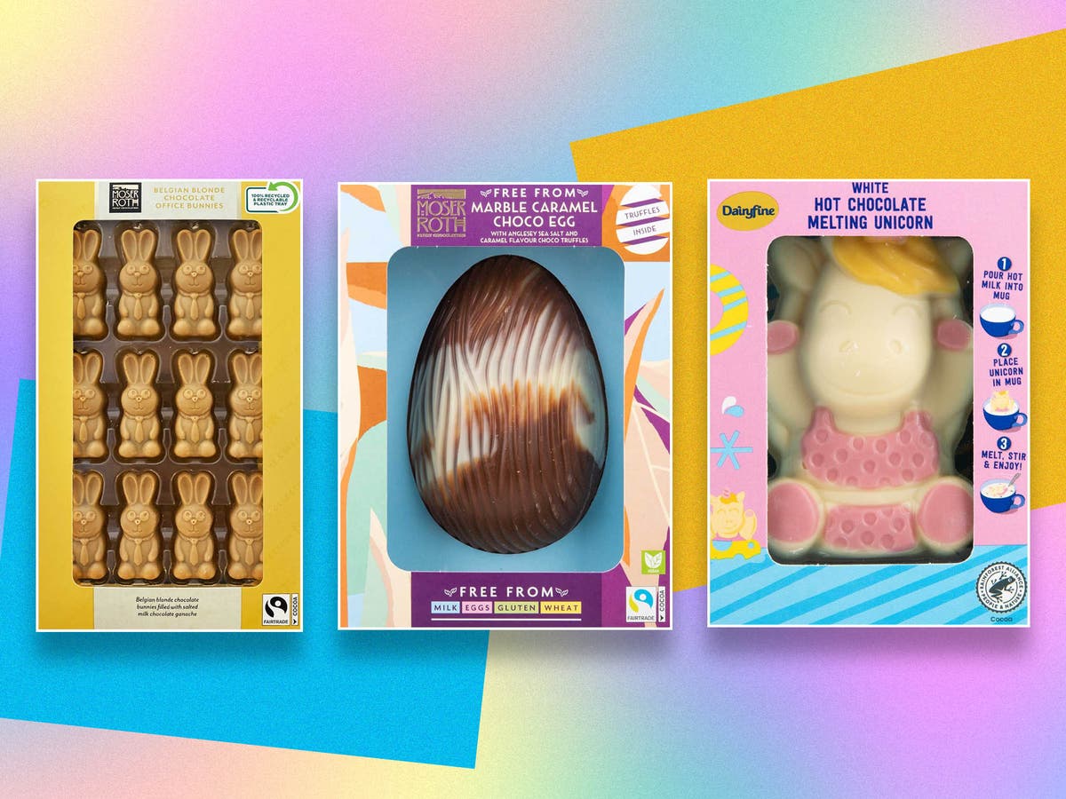 Aldi’s range of Easter eggs and chocolate treats include luxury vegan options