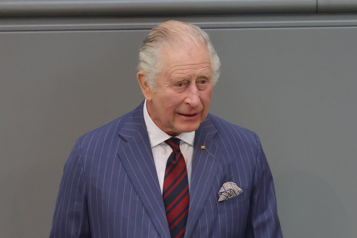 Royal news – latest: King tells Ukrainians who fled war to Germany ‘I’m praying for you’