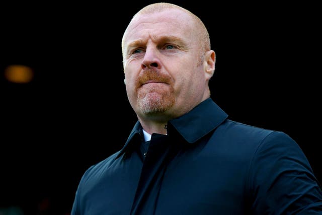 Sean Dyche would not be drawn on the financial allegations made against Everton (Nick Potts/PA)