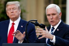 Trump appeals court ruling that requires Pence to appear before grand jury