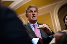 Manchin’s very public takedown of Biden is transparent