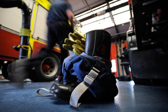 The report on the values and culture of all 44 fire and rescue services in England documents racist, sexist and homophobic comments and behaviours (PA)