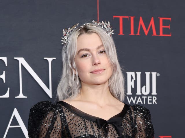 <p>Phoebe Bridgers attends TIME's 2nd Annual Women of the Year Gala at Four Seasons Hotel Los Angeles at Beverly Hills on March 08, 2023 in Los Angeles, California.</p>