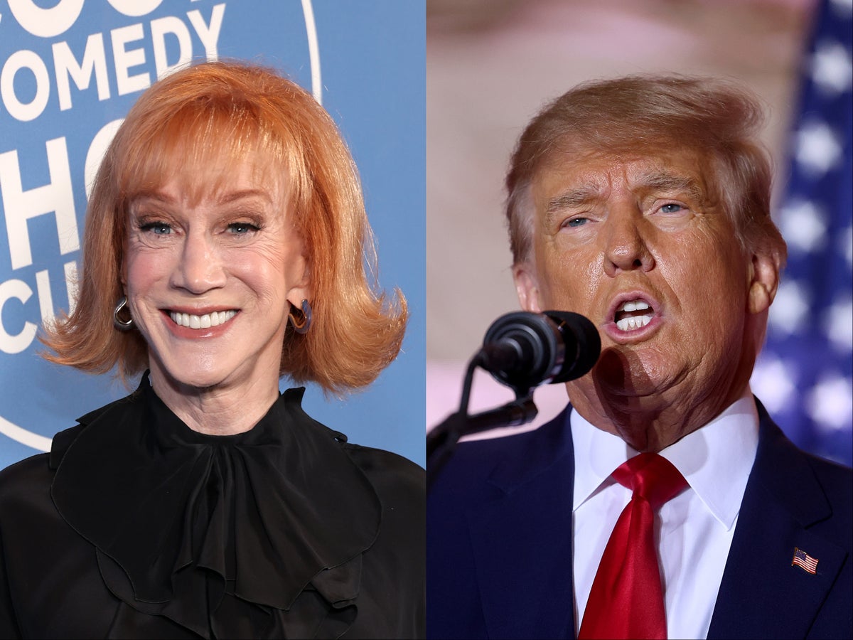 ‘It’s finally happening’: Kathy Griffin leads celebrity reactions to Donald Trump’s indictment