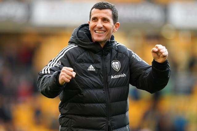 Javi Gracia’s Leeds climbed out of the bottom three with victory at Wolves before the international break (Nick Potts/PA)