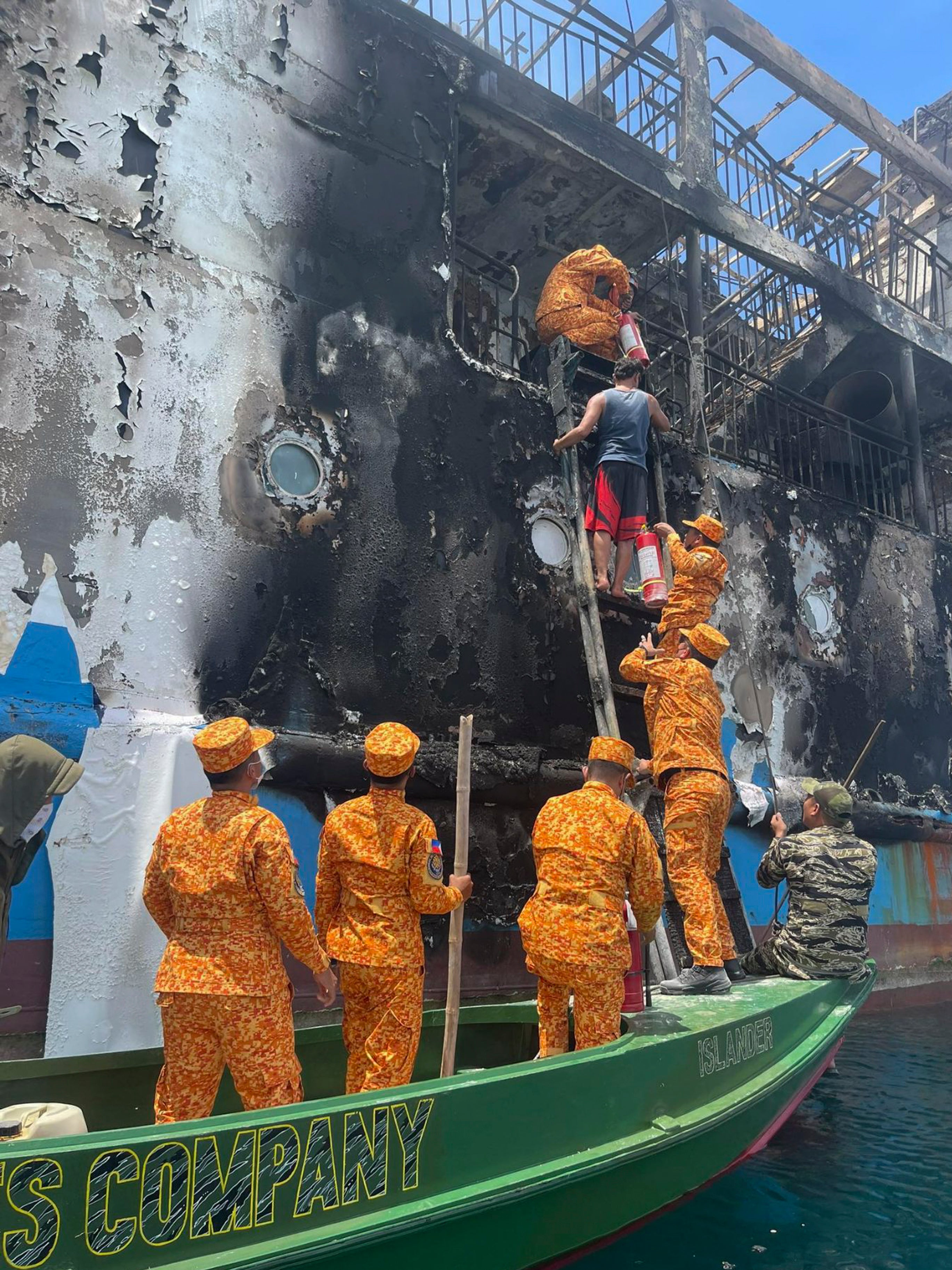 Philippines Ferry Fire