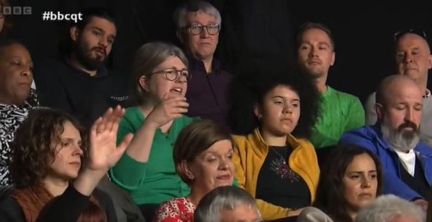 The Question Time episode was filmed in Bristol