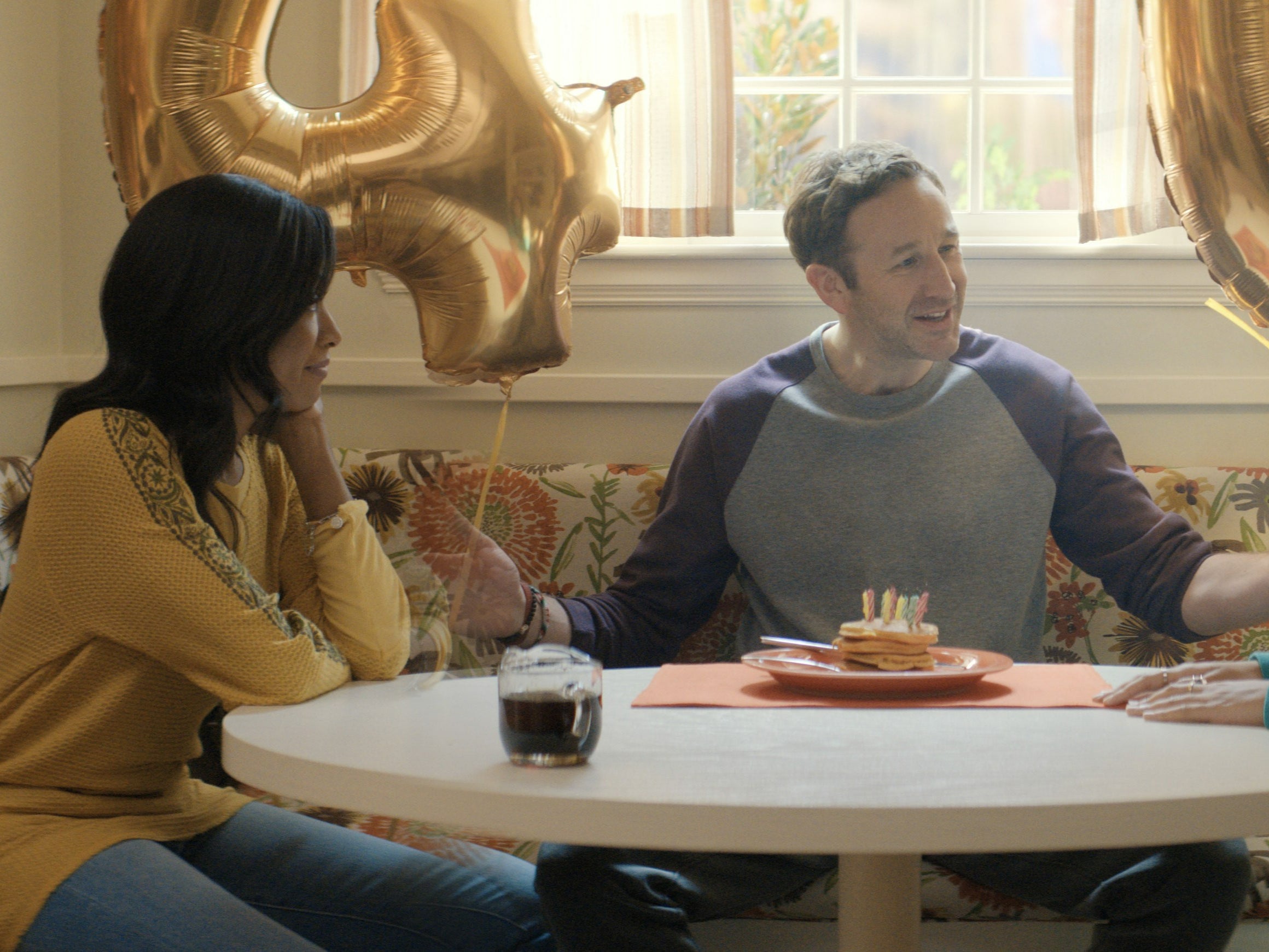 Midlife marriage crisis: Gabrielle Dennis and Chris O’Dowd as Cassie and Dusty in ‘The Big Door Prize'
