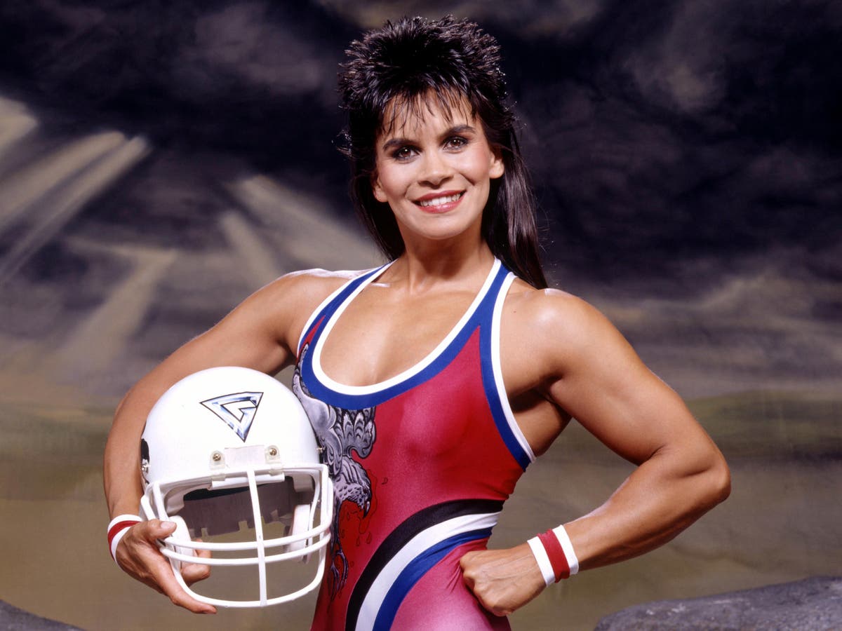 Gladiators star Falcon has died aged 59