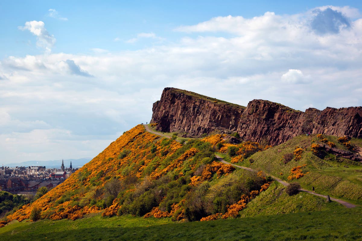 Man who pushed pregnant wife to her death from Edinburgh hill is jailed for life