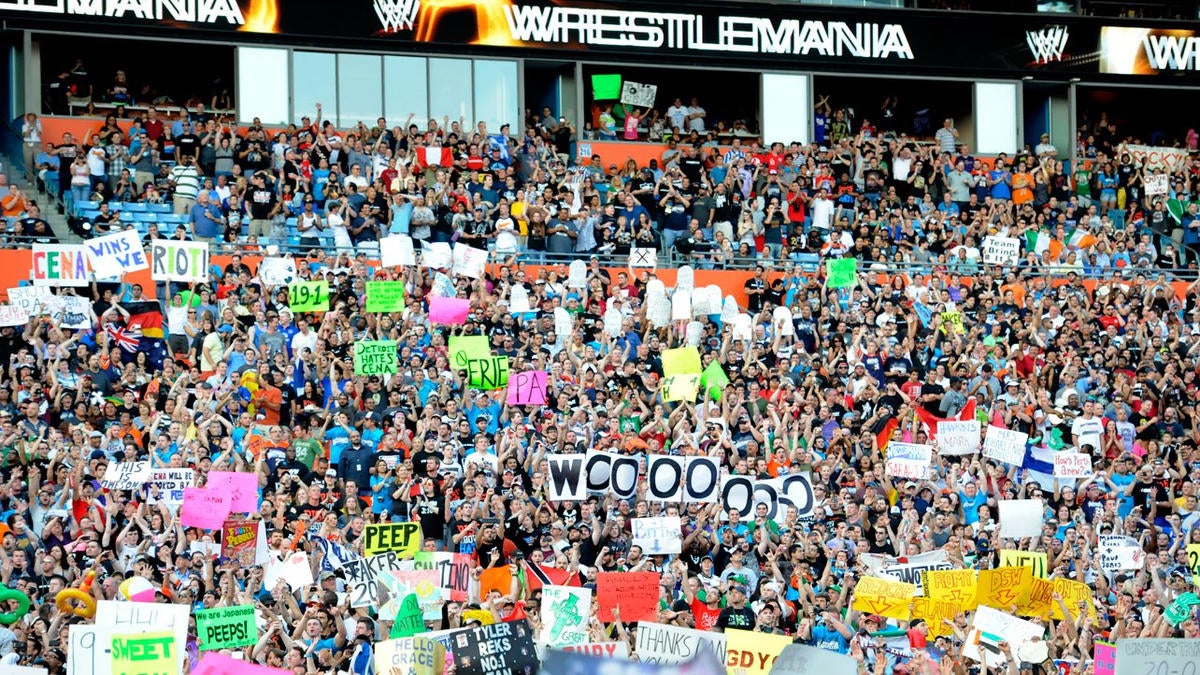 WrestleMania is WWE's biggest show of the year