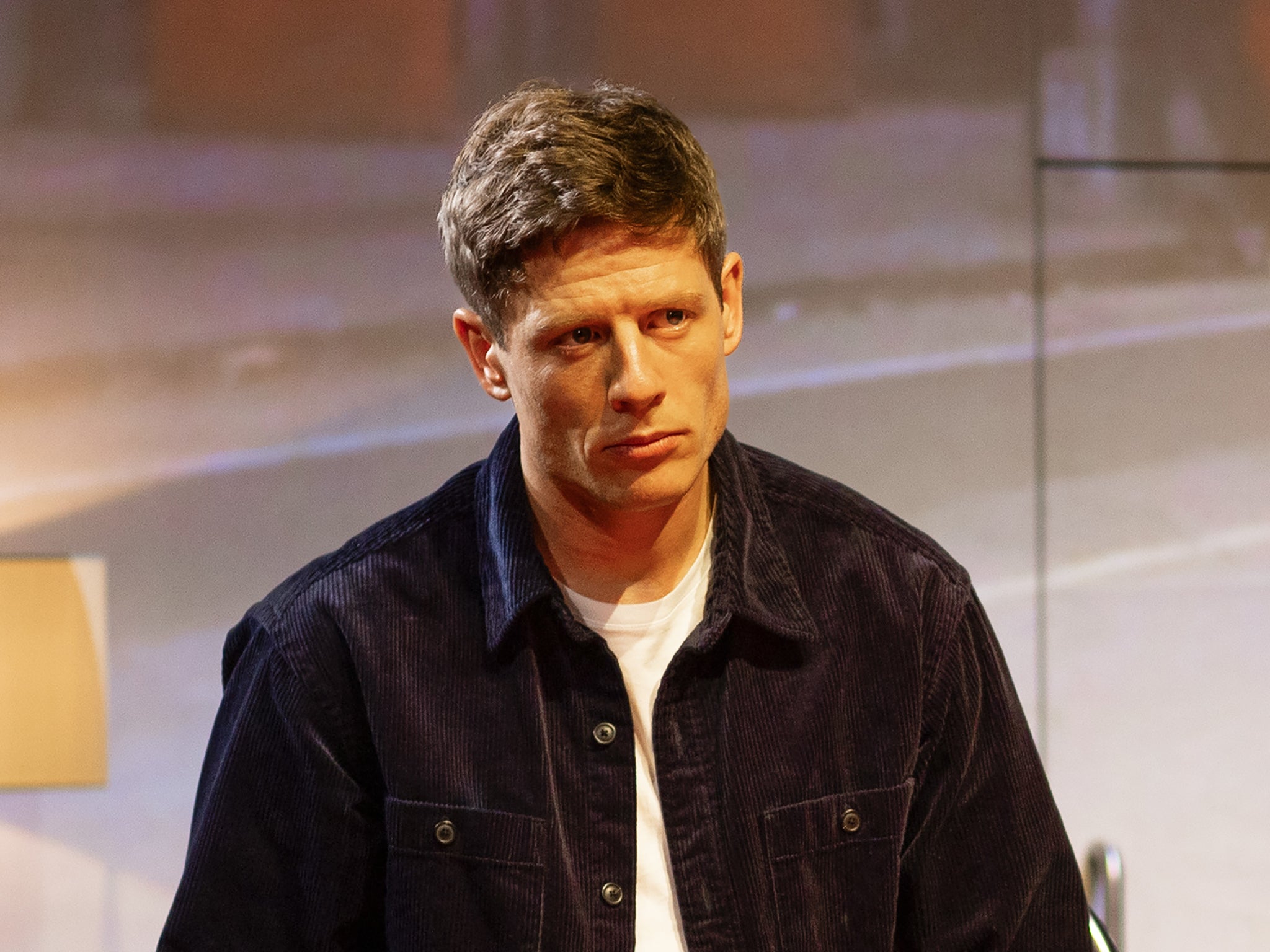 James Norton as Jude in the West End production of ‘A Little Life'