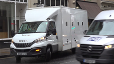 Prisoner vans arrive at Old Bailey ahead of Constance Marten and Mark Gordon’s hearing