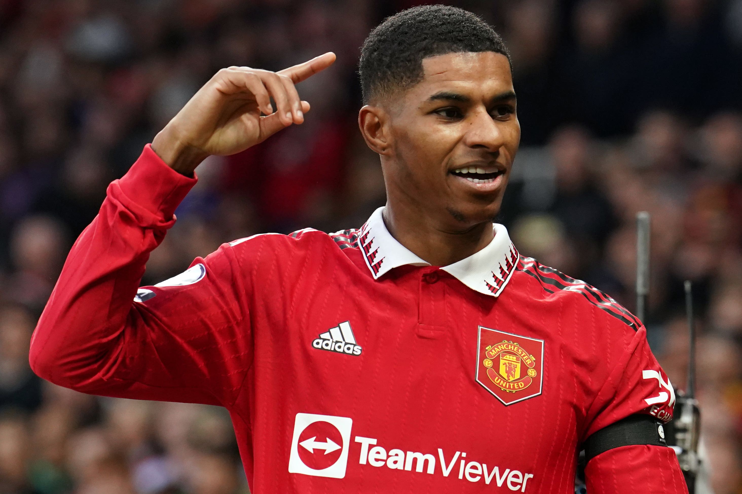 Marcus Rashford is hoping to overcome an injury to face Newcastle
