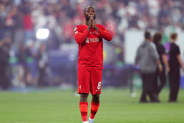 <p>Naby Keita is among the injured players for Liverpool </p>