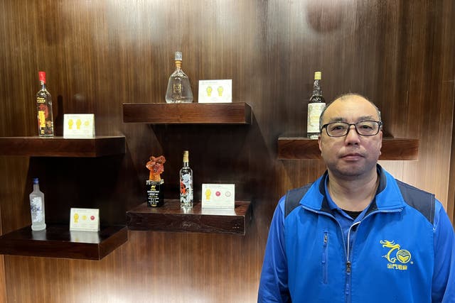 <p>Yu Hong-lin, vice president for technology at Taiwan’s Kinmen Kaoliang Liquor Inc</p>
