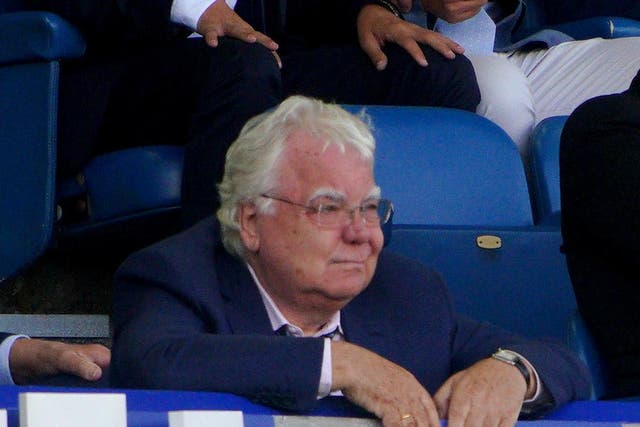 Everton chairman Bill Kenwright has spoken of his pain at being forced to stay away from Goodison Park due to security threats (Peter Byrne/PA)