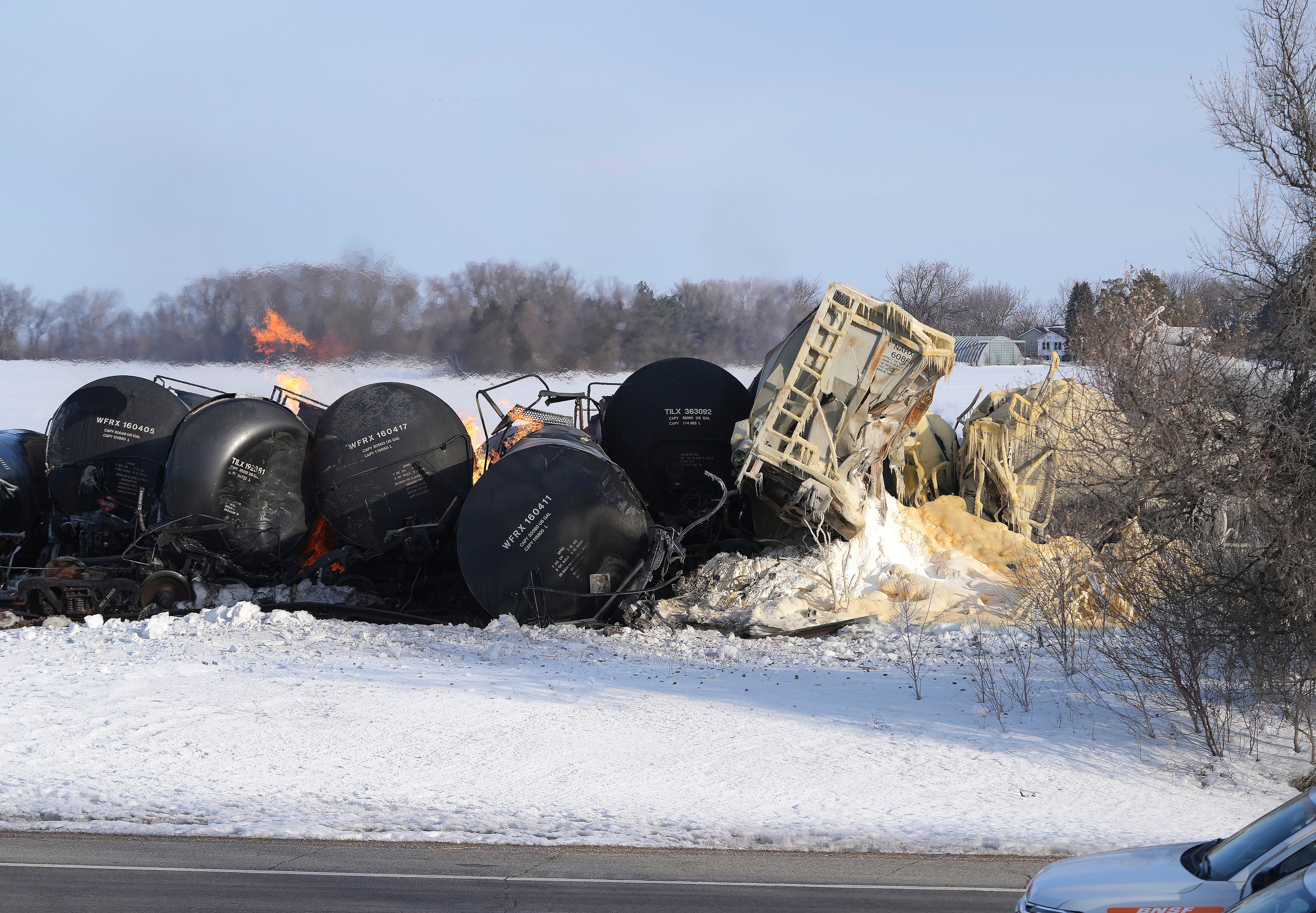Train Derailment Minnesota