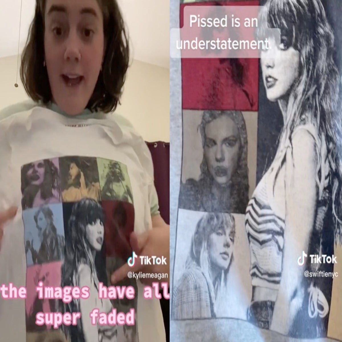 Taylor Swift fans claim Eras merch is being ruined after one wash: 'A new  low' | The Independent