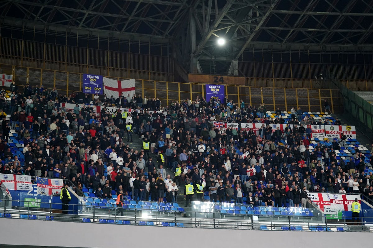 FA asks UEFA to look into treatment of England fans at Italy Euro 2024 qualifier
