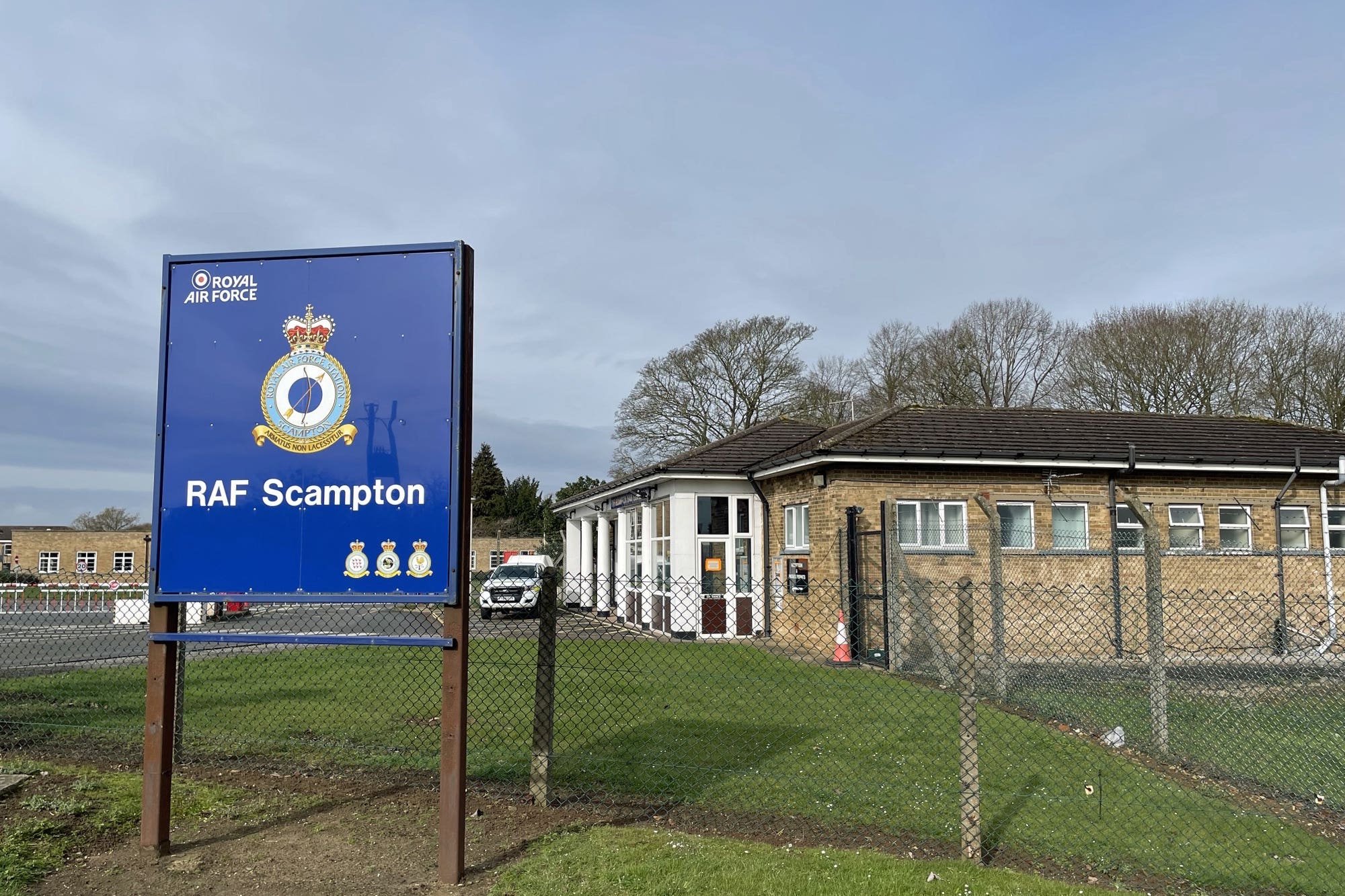 RAF Scampton is among the bases facing strong opposition (Callum Parke/PA)