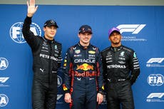 F1 starting grid: Positions for Australian Grand Prix with Max Verstappen on pole