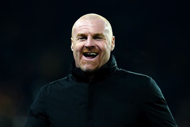 Sean Dyche has been pleased with Everton’s progress (David Davies/PA)