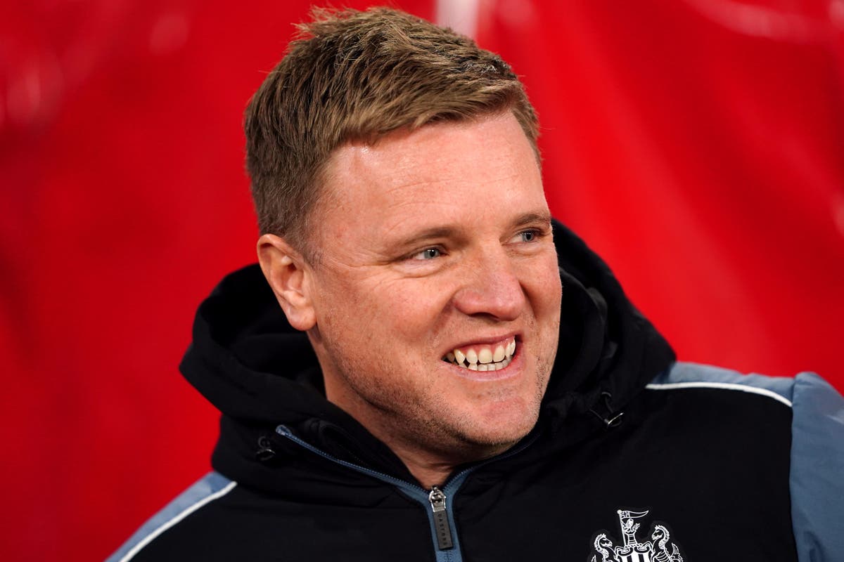 Eddie Howe urges Newcastle players to enjoy quest for top-four finish