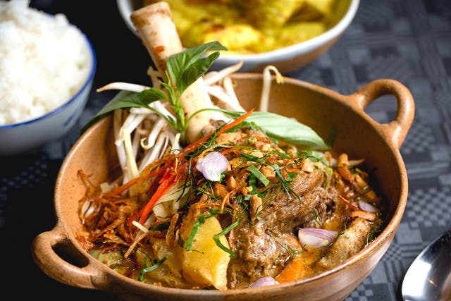 <p>Put leftover lamb and vegetables to good use in this massaman curry </p>