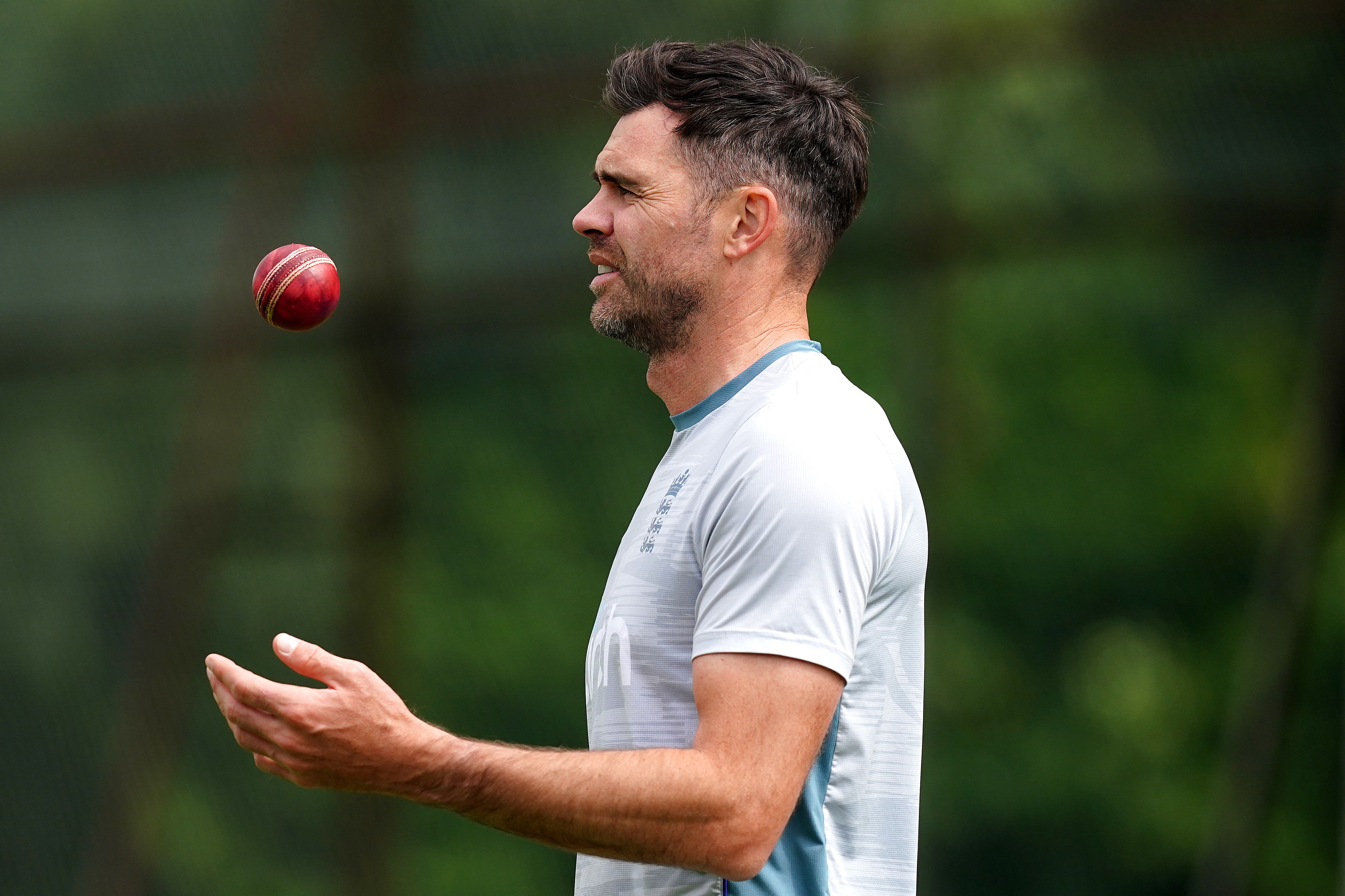 James Anderson wants England to take the fight to Australia this summer (Martin Rickett/PA)