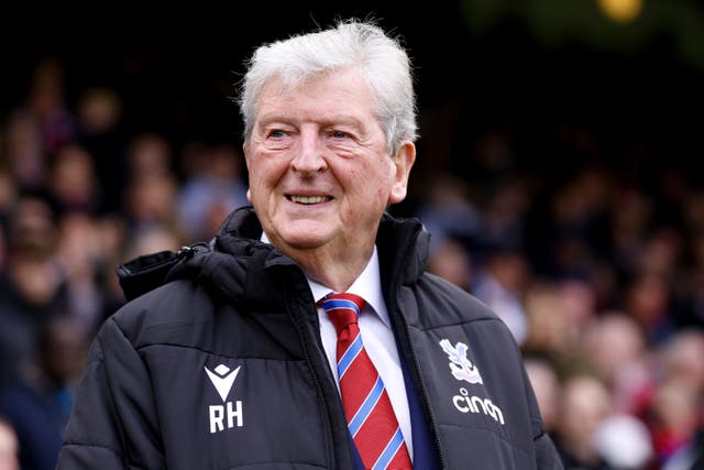 Manager Roy Hodgson hailed Crystal Palace’s performance in the win over Leicester (Steven Paston/PA)